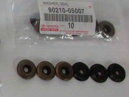 NEW OEM TOYOTA VALVE COVER WASHERS, GASKETS & SPARK PLUG TUBE SEALS CAM PLUGS