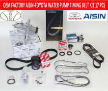 NEW LEXUS GS300 IS300 02-05 COMPLETE FACTORY 17 PCS WATER PUMP TIMING BELT KIT