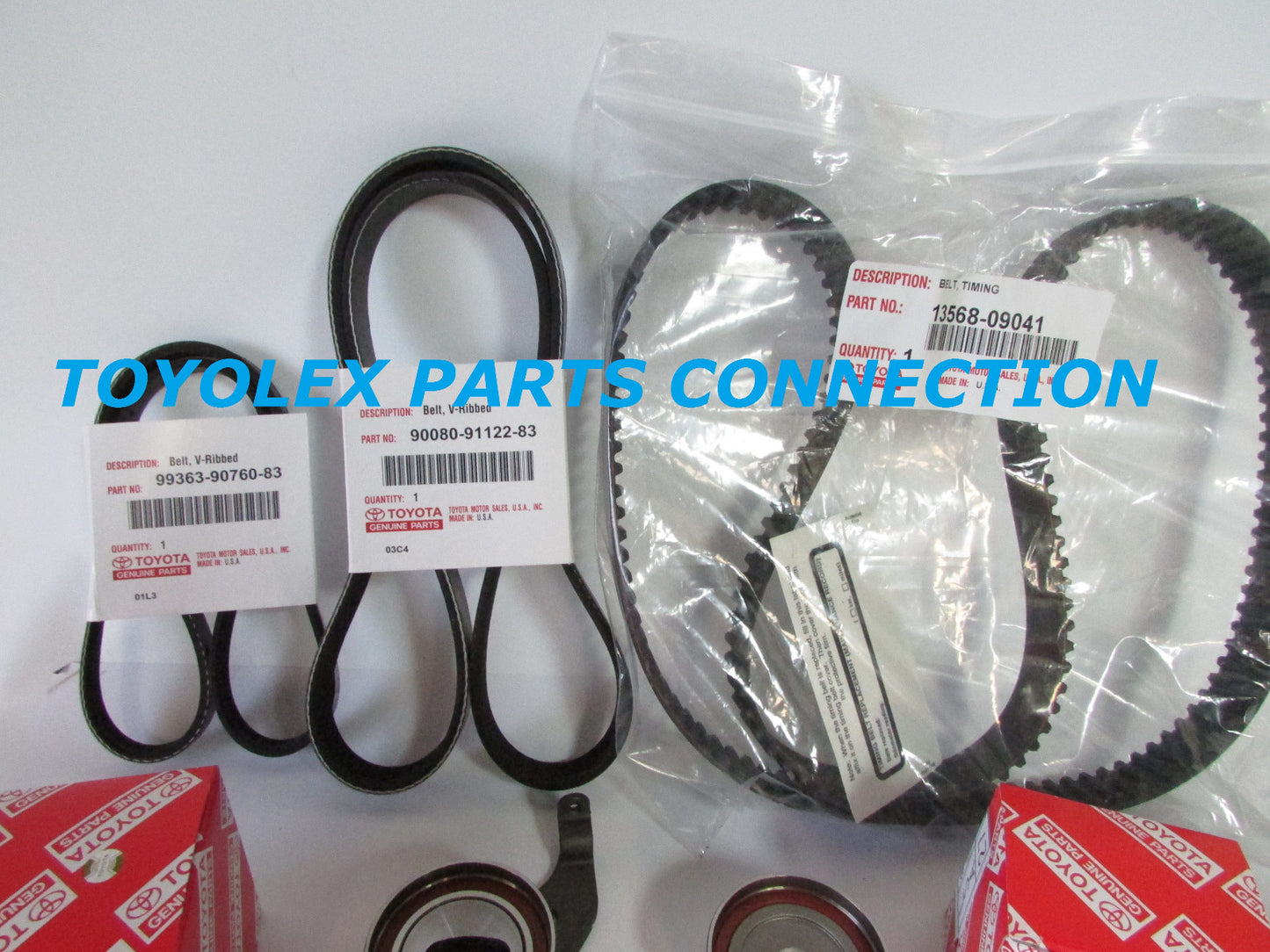 FACTORY NEW TOYOTA COMPLETE OEM TIMING BELT KIT W/WATER PUMP 2.0 2.2 CAMRY RAV4