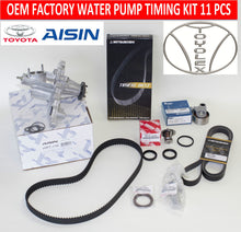 NEW LEXUS IS300 GS300  FACTORY OEM COMPLETE TIMING BELT WATER PUMP KIT 11 PCS