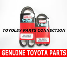 FACTORY NEW GENUINE TOYOTA/LEXUS V6 ORIGINAL DRIVE BELT SET CAMRY SIENNA RX ES
