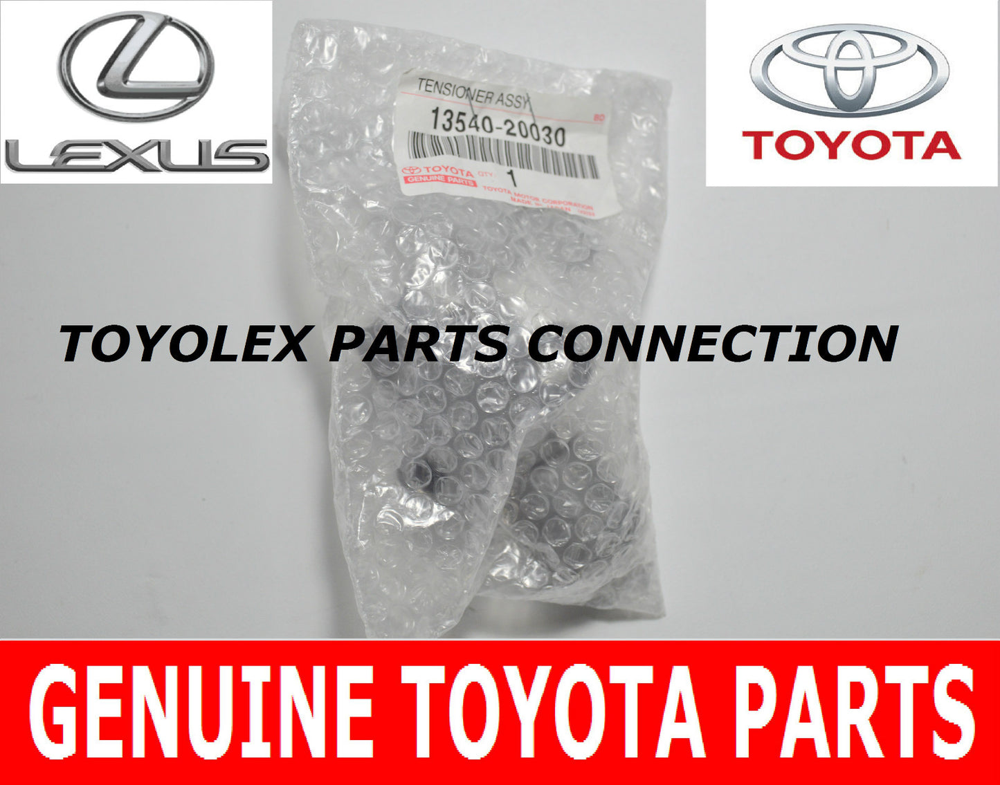 TOYOTA LEXUS V6 OEM TIMING BELT 100% GENUINE TENSIONER 13540-20030