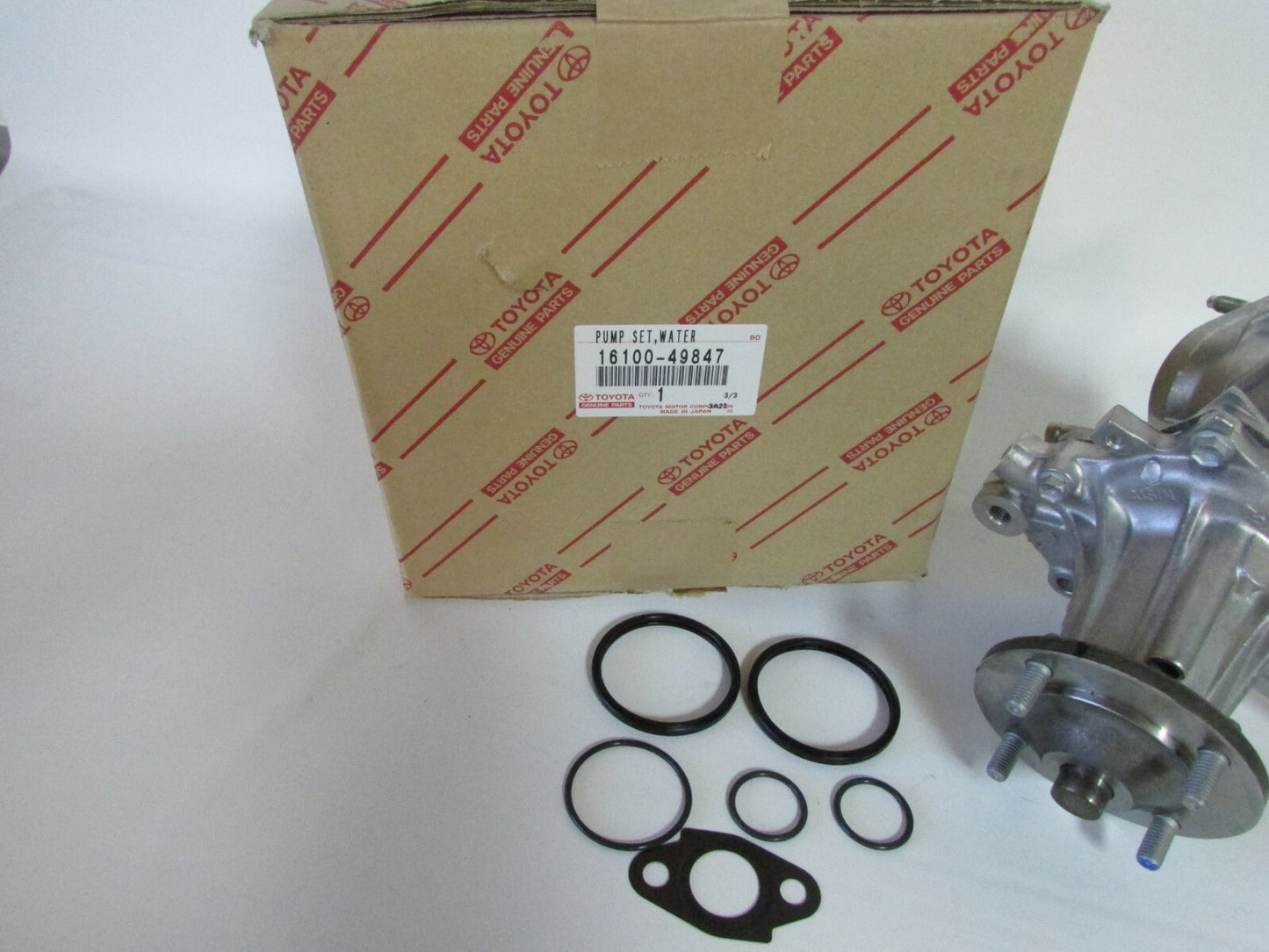 NEW GENUINE TOYOTA SUPRA OEM WATER PUMP 93-98 2JZ-GTE ENG ARISTO 16100-49847