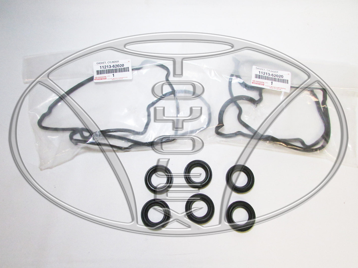 NEW GENUINE TOYOTA VALVE COVER WASHERS, GASKETS & SPARK PLUG TUBE SEALS & others