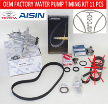 NEW LEXUS IS300 GS300  FACTORY OEM COMPLETE TIMING BELT WATER PUMP KIT 10 PCS
