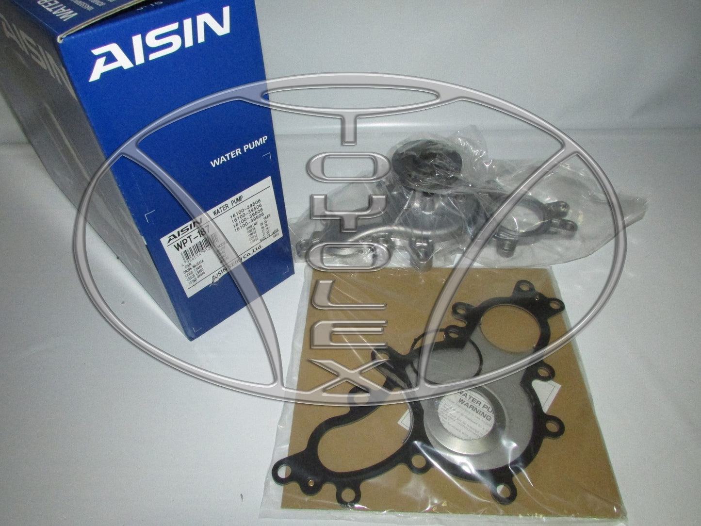 NEW AISIN WPT-187 OEM WATER PUMP ASSY FOR LEXUS LS460 IS F GS F 16100-39506