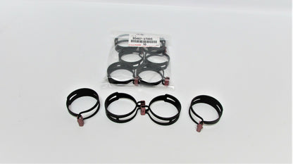 NEW TOYOTA TACOMA  OEM LOWER 16572-07040 RADIATOR HOSE & 2 OEM CLAMPS (3 PIECES)