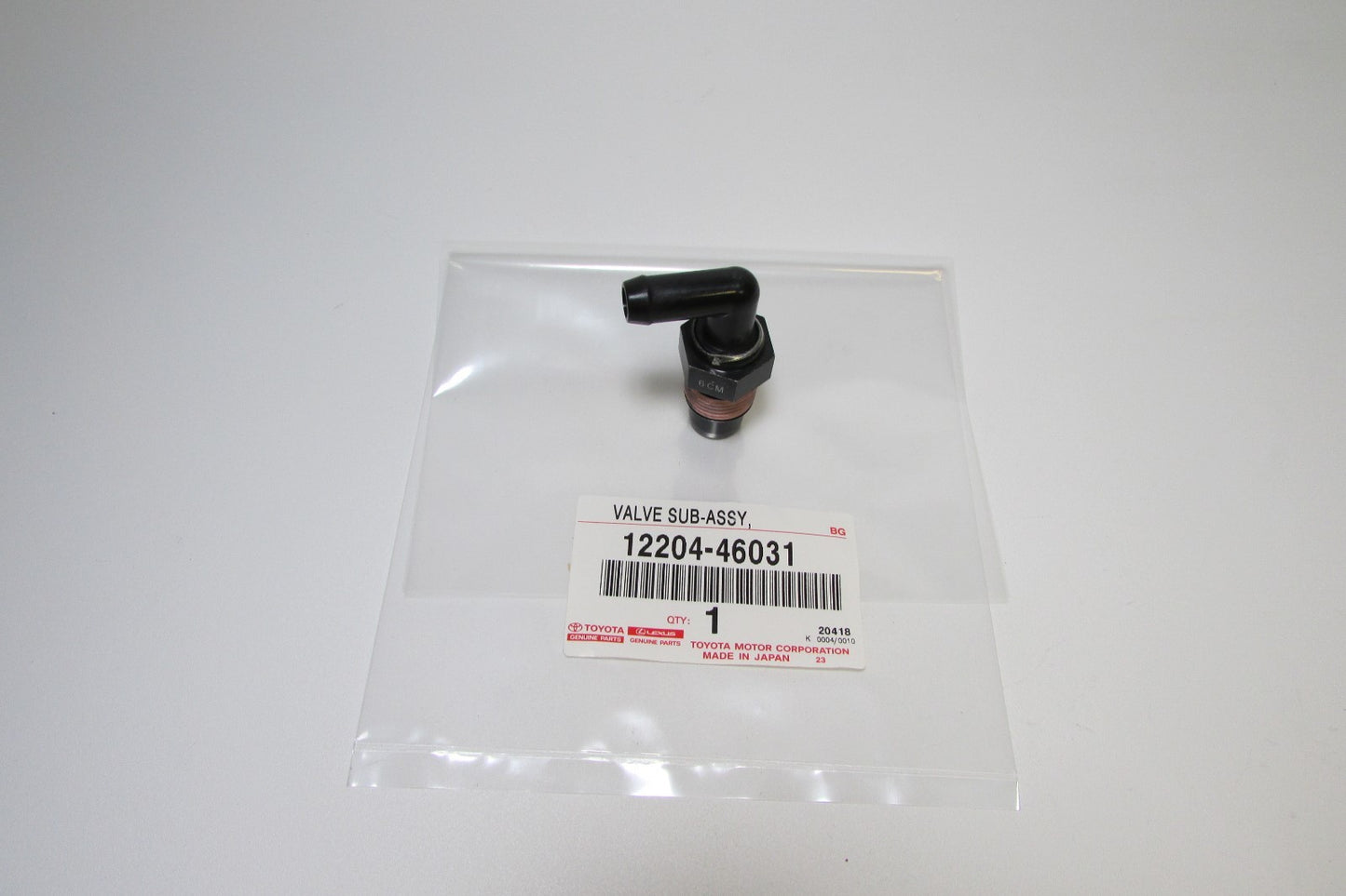 GENUINE TOYOTA 12204-46031 PCV VALVE FOR LEXUS IS300 AND GS300