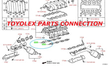 NEW GENUINE OEM TOYOTA & LEXUS 17171-50030 Intake Gasket QTY 2 (SEE DIAGRAM)