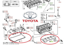 NEW GENUINE OEM TOYOTA HEAD GASKET - VCG - PLENUM & EXHAUST GASKETS 4 PCS TOTAL