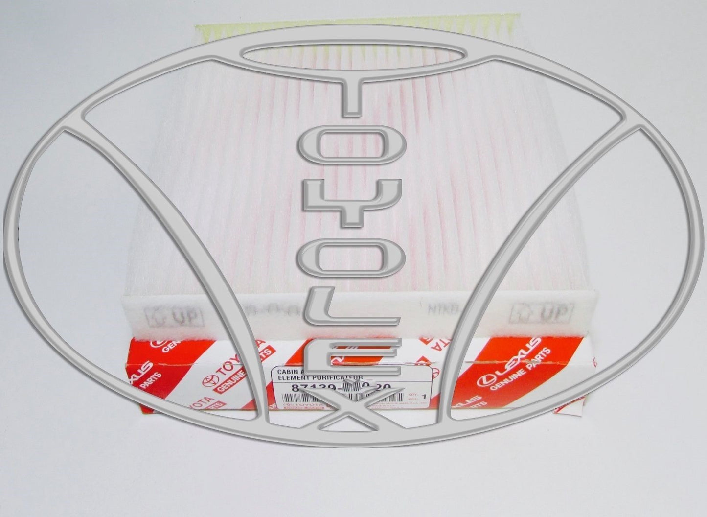 NEW GENUINE LEXUS 87139-48020-83 A/C CABIN AIR FILTER IS300 RX300 HIGHLANDER