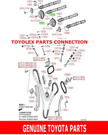GENUINE OEM TOYOTA TACOMA 2016-2022 CAMSHAFT TIMING GEAR 13050-0P081 QTY 1