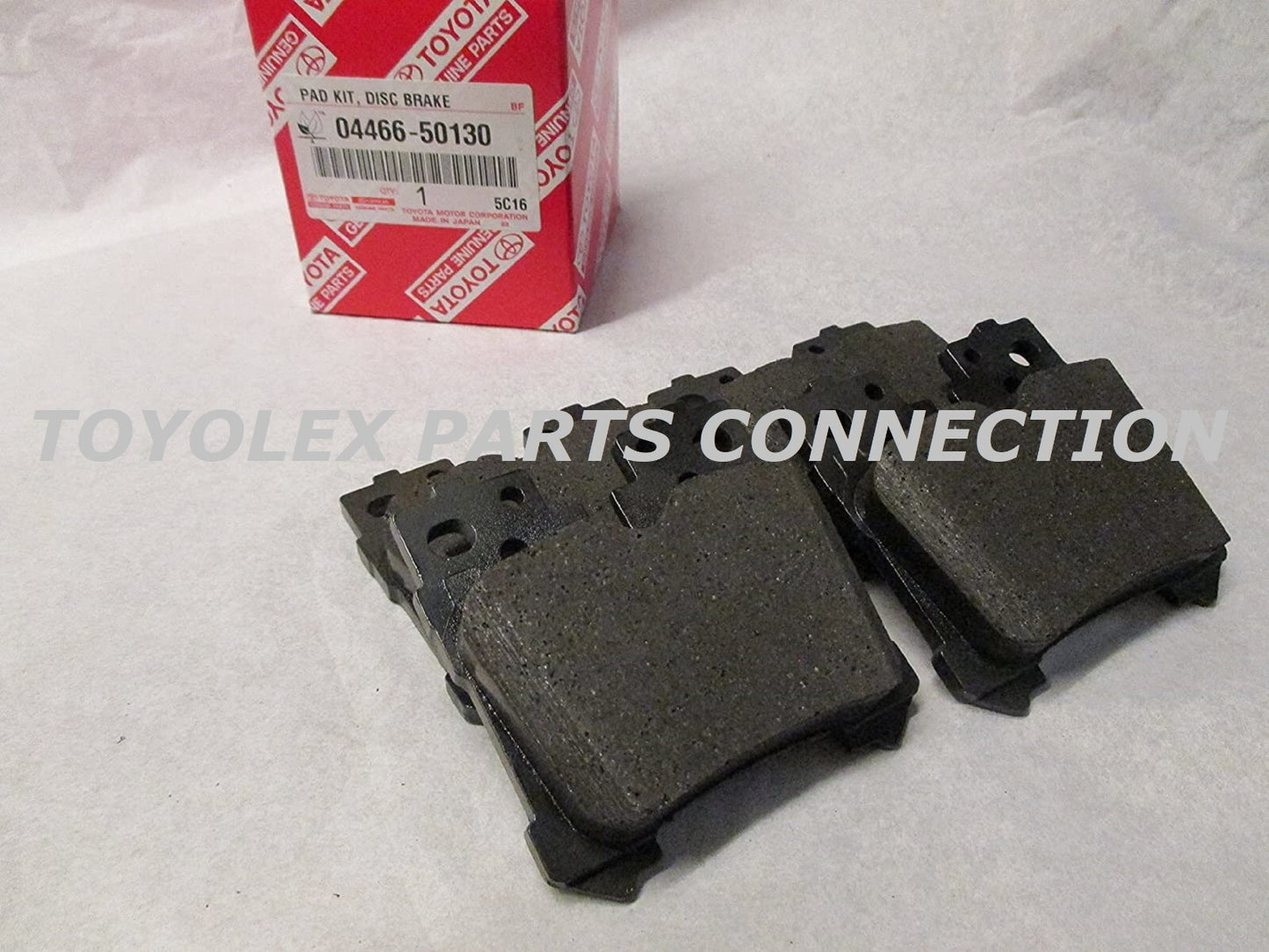 NEW GENUINE LEXUS LS460 2007-2017 OEM FACTORY REAR BRAKE PAD SET 04466-50130