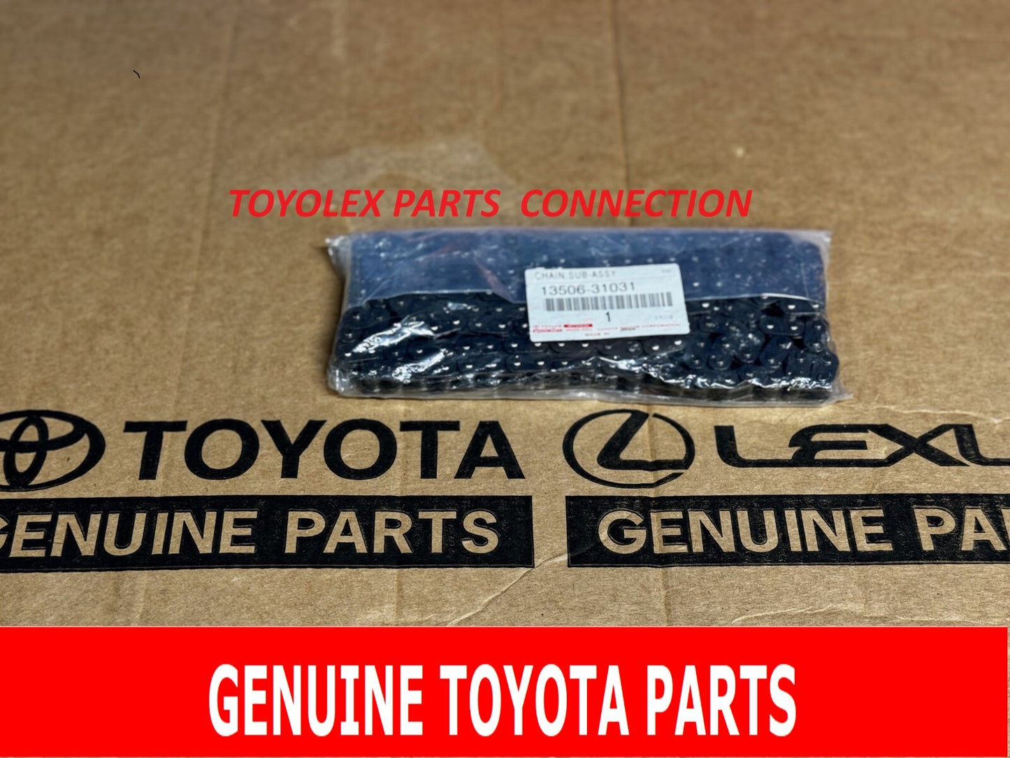TOYOTA LEXUS V6 3.5 2GRFE & 2GRFSE FACTORY 13506-0P011 TIMING CHAIN NO.1  QTY 1