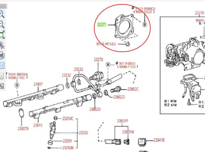 NEW GENUINE TOYOTA VALVE COVER GASKETS & SPARK PLUG TUBE SEAL SET & OTHERS