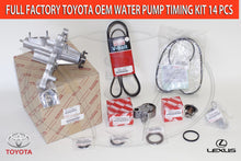 NEW GENUINE LEXUS GS300 IS300 98-05 FULL FACTORY 11 Pcs TIMING BELT KIT W / PUMP