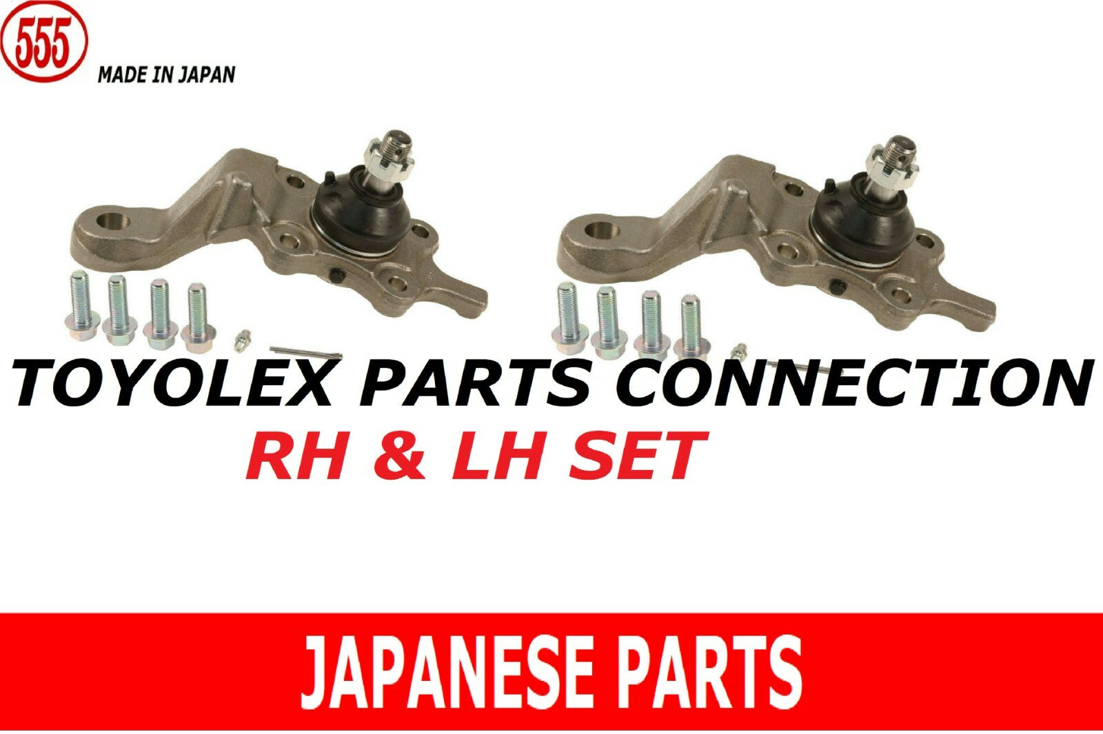 NEW OEM MADE IN JAPAN RH & LH UPPER & LOWER BALL JOINT SET TACOMA 4X4 PRE-RUNNER