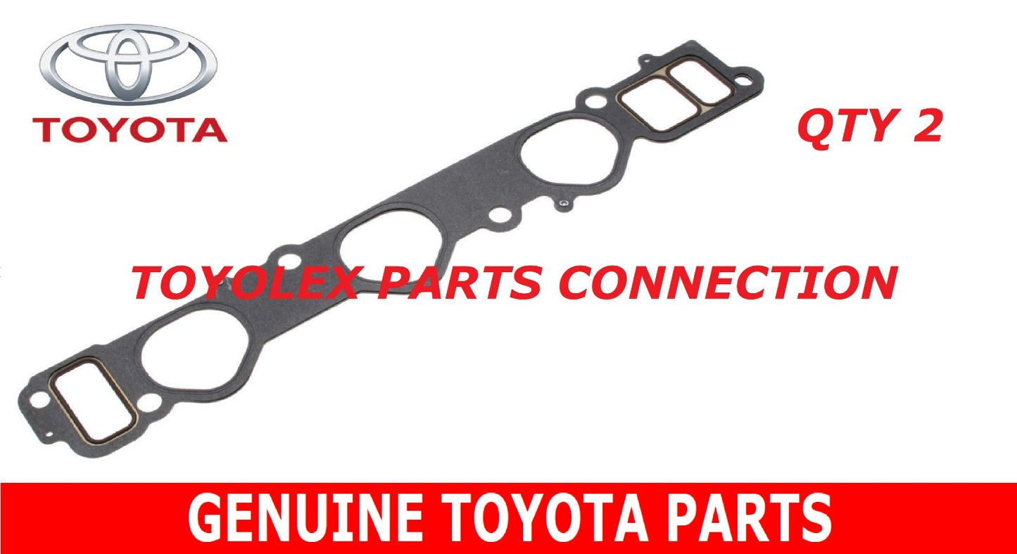 NEW TOYOTA 3.4 V6 INTAKE GASKETS & OEM FIGP SEALANT 17176-62040 & 17177-62060
