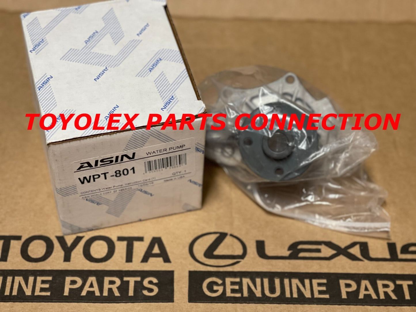 TOYOTA 2AZFE - 2.4 16-VALVE FACTORY TIMING CHAIN KIT & AISIN PUMP- SEE DIAGRAM