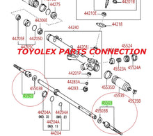 New Genuine Toyota Tundra Sequoia Inner Tie Rod End 45503-09240 QTY 1