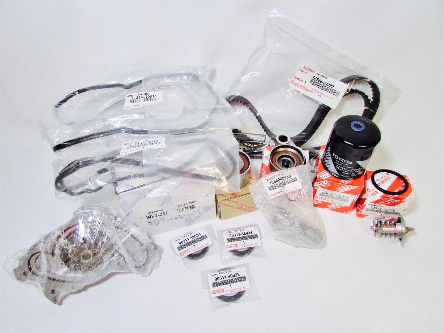 NEW LEXUS RX400h TOYOTA HIGHLANDER FULL FACTORY OEM TIMING BELT KIT 3MZFE W/VCGs