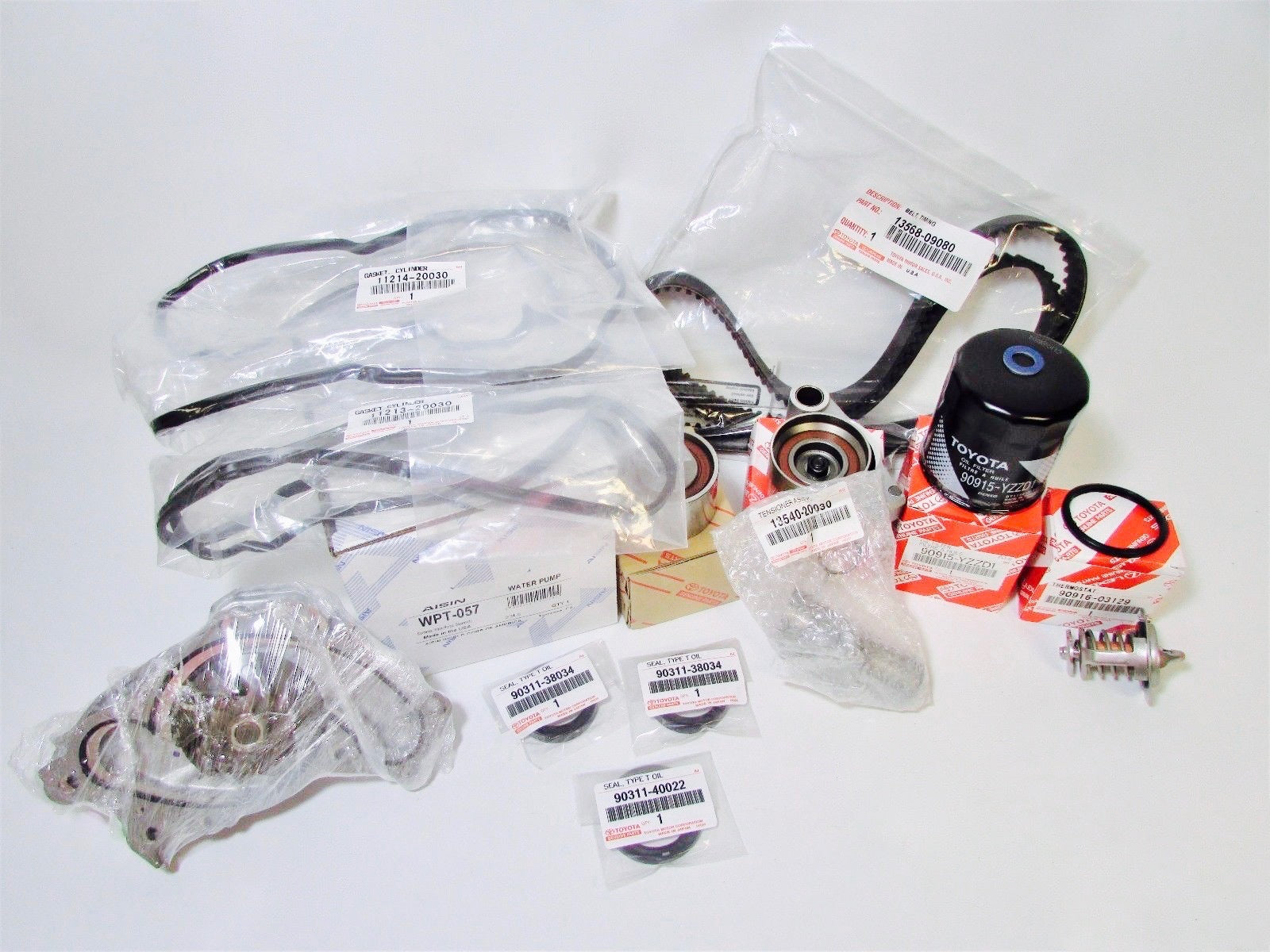 NEW LEXUS RX400h TOYOTA HIGHLANDER FULL FACTORY OEM TIMING BELT KIT 3MZFE W/VCGs