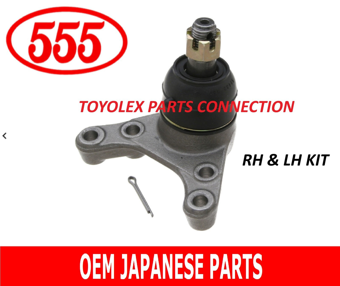 NEW OEM MADE IN JAPAN RH & LH UPPER BALL JOINT SET TACOMA 2WD by 555
