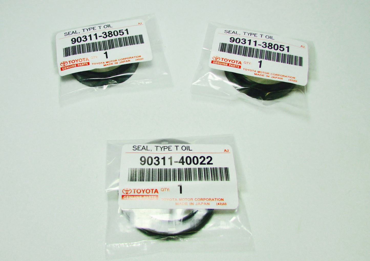 GENUINE TOYOTA 3.4L V6 5VZFE WATER PUMP TIMING BELT 15 PIECE KIT (NO OIL COOLER)