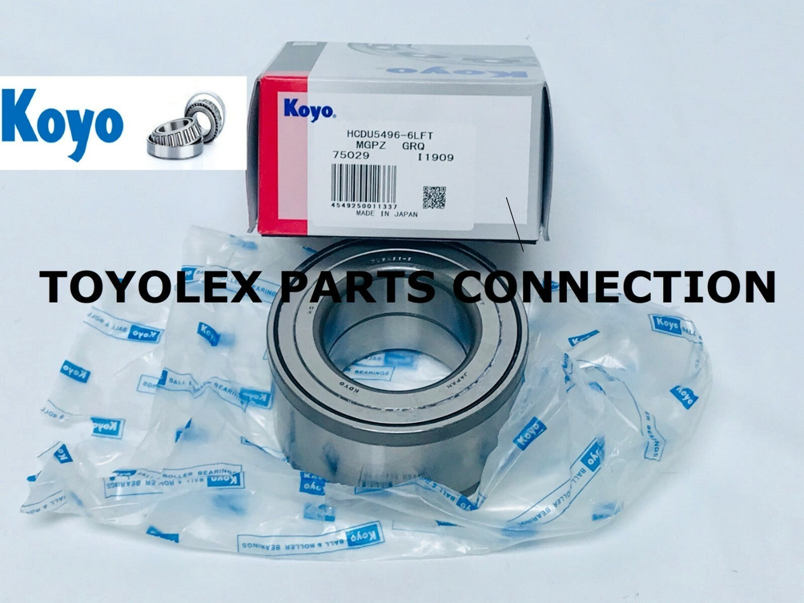 NEW OEM KOYO FRONT WHEEL BEARING 4RUNNER TACOMA SEQUOIA TUNDRA 90369-54002 QTY 1