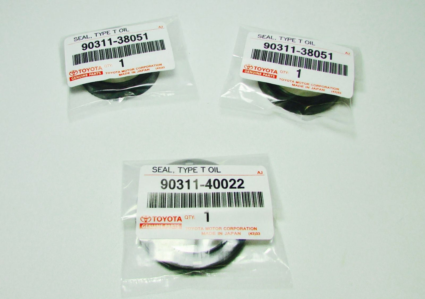 NEW FACTORY TOYOTA OEM 3.4 LITER 5VZFE V6 COMPLETE 17 pcs TIMING BELT KIT NO WP.