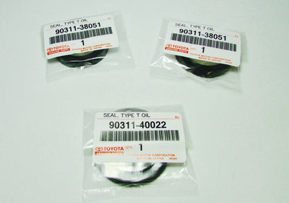 NEW FACTORY TOYOTA OEM 3.4 LITER 5VZFE V6 COMPLETE 17 pcs TIMING BELT KIT NO WP.