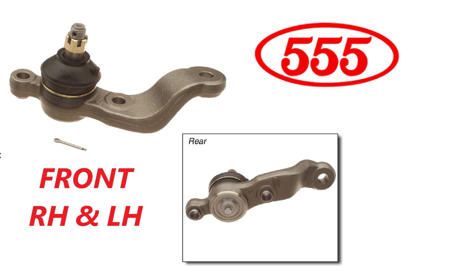 NEW OEM MADE IN JAPAN RH & LH LOWER BALL JOINT SET TACOMA 2WD only by 555