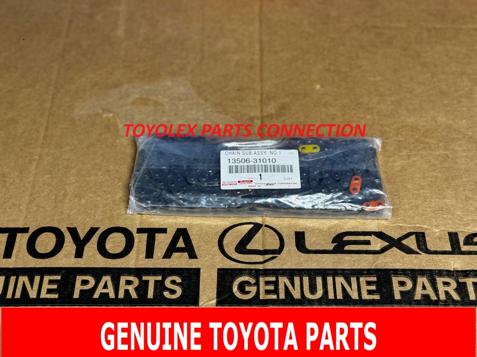 NEW OEM TOYOTA V6 4.0 1GRFE 4RUNNER FJ TACOMA 13506-AD010 TIMING CHAIN NO.1