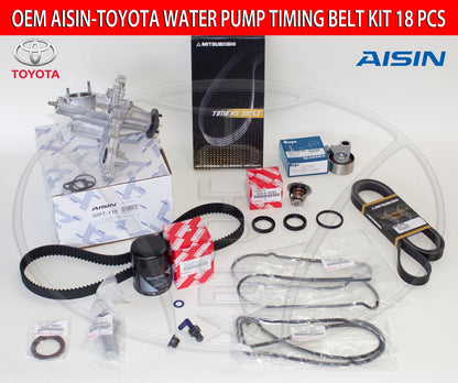 LEXUS GS300 IS300 FACTORY 17 PC WATER PUMP TIMING BELT KIT WGATES BLUE BELT