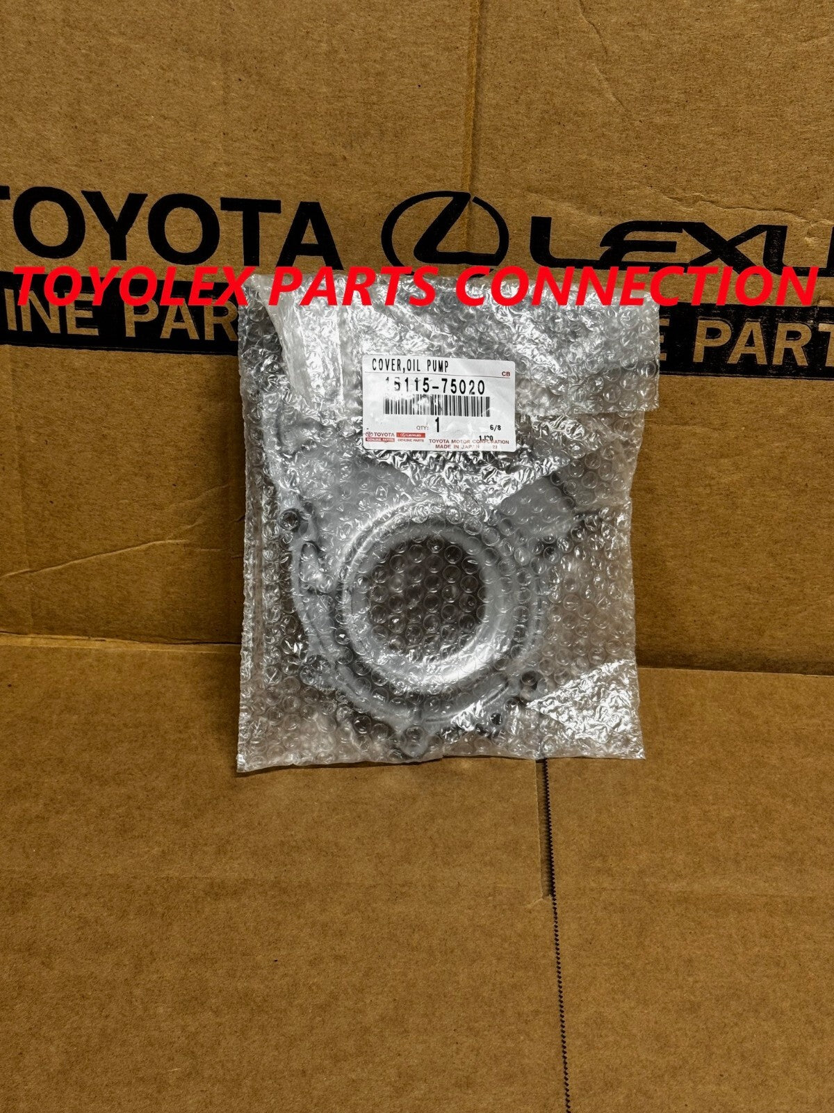 NEW OEM TOYOTA 4RUNNER TACOMA T100 4CYLINDER FRONT OIL PUMP COVER 15115-75020