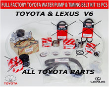 NEW OEM ALL TOYOTA LEXUS TIMING BELT KIT 3.0 & 3.3L V6 1MZFE  3MZFE