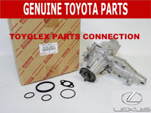 GENUINE TOYOTA 16100-49876-83 WATER PUMP & O-RINGS FOR LEXUS GS300 & IS300 98-05