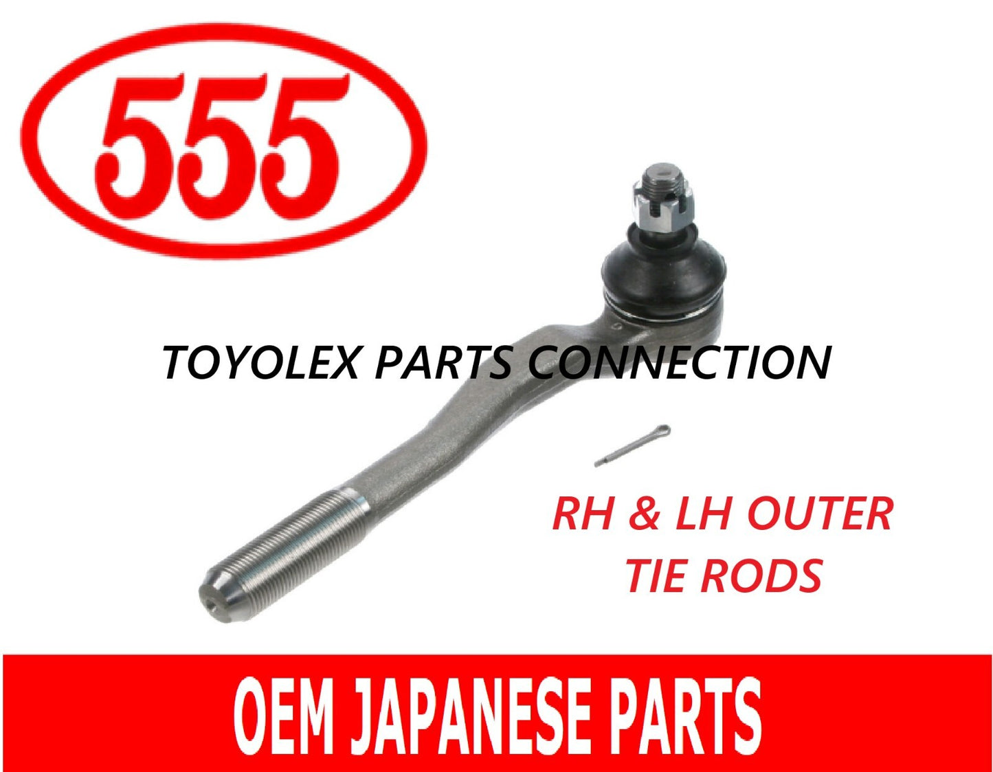 GENUINE 555 OUTER TIE ROD SET MADE IN JAPAN 96-02 4RUNNER RH & LH