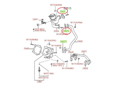 NEW GENUINE TOYOTA VALVE COVER GASKETS & SPARK PLUG TUBE SEAL SET & OTHERS