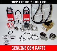 GENUINE TOYOTA OEM 3.4 LITER 5VZFE V6 COMPLETE 17 pcs TIMING BELT & PUMP KIT