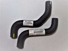 NEW TOYOTA UPPER 16571-62070 & LOWER 16572-07040 RADIATOR HOSE & CLAMP (4) SET