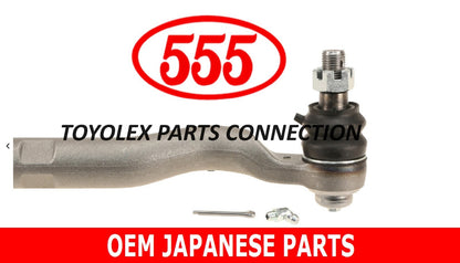 NEW OEM TOYOTA SEQUOIA TUNDRA 07' to 22' INNER & OUTER TIE RODS 4 PCS  BY 555