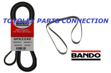 FACTORY LEXUS & TOYOTA BANDO DRIVE BELT 6PK-2240 90919-02585(86) QTY 1 (ONLY)