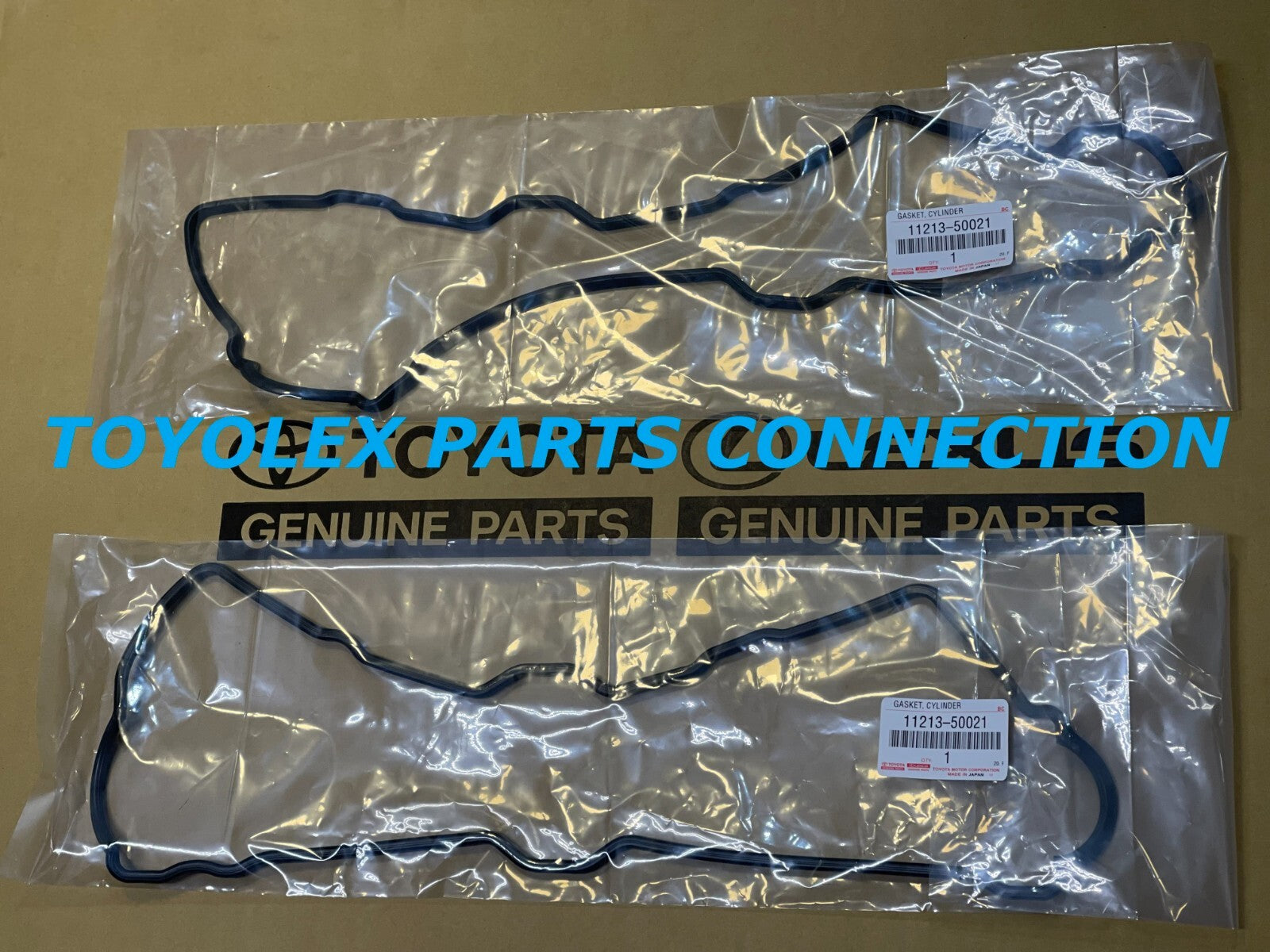 FACTORY LEXUS LS400 SC400 NEW VALVE COVER GASKET SET RH  LH 11213-50021 GROMMETS