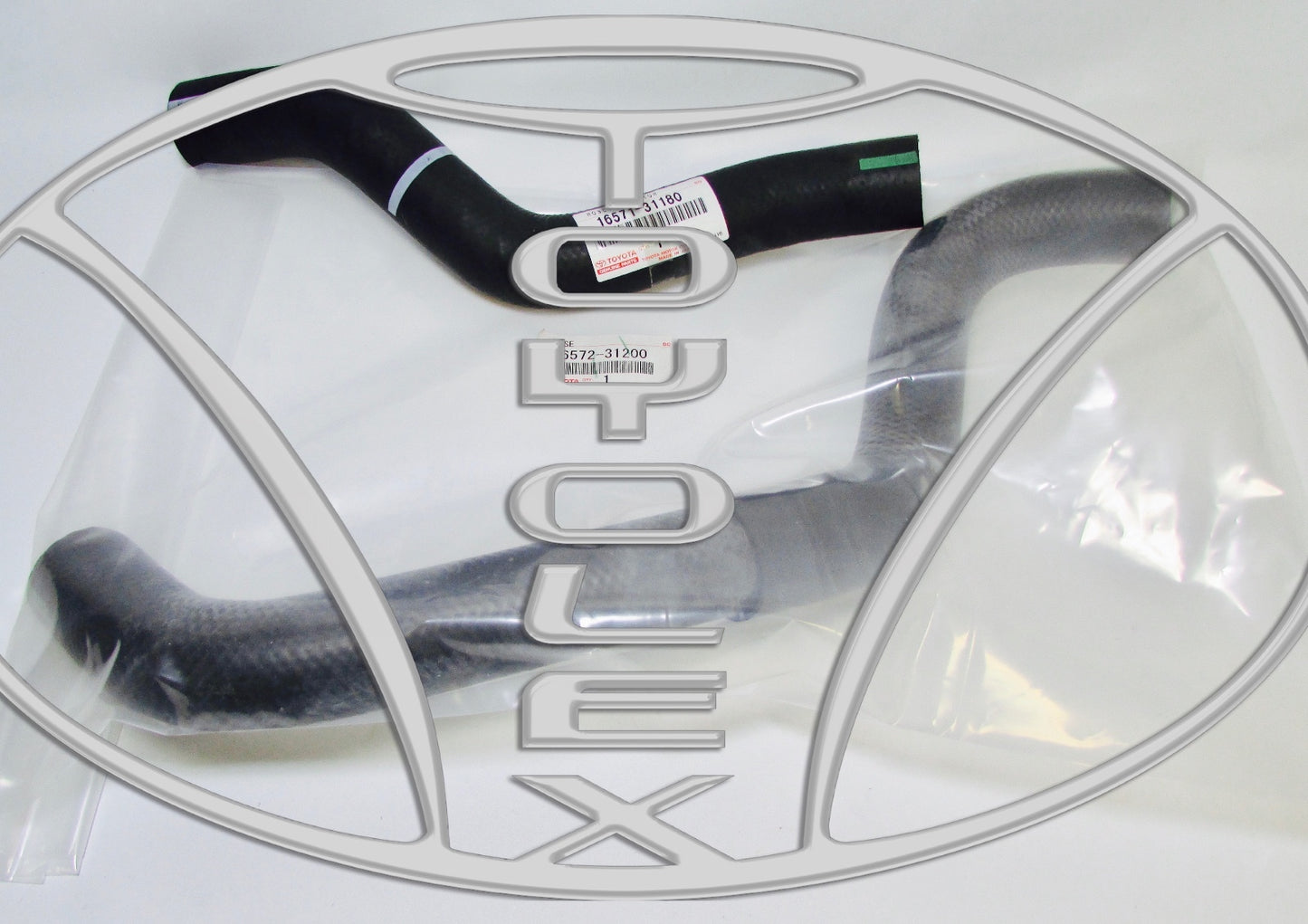 LEXUS & TOYOTA NEW OEM UPPER 16571-0P070 & LOWER 16572-0P070 RADIATOR HOSE SET