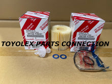 GENUINE TOYOTA LEXUS SET OF 2 OIL FILTERS W/ DRAIN PLUG GASKETS (04152-YZZA1)