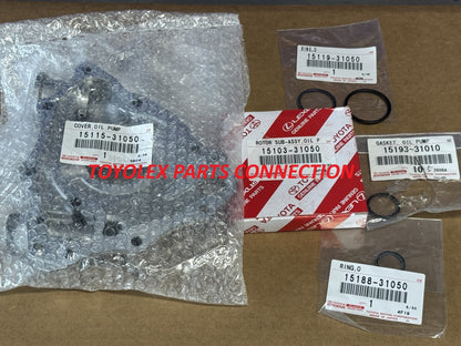 NEW TOYOTA & LEXUS OIL PUMP  15115-0P010 & ROTOR 15103-31050 FOR 4.0 V6 1GRFE