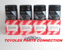GENUINE TOYOTA LEXUS SET OF 4 OIL FILTERS W/ DRAIN PLUG GASKETS (90915-YZZD1)