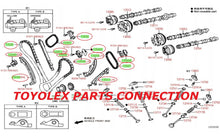 NEW GENUINE TOYOTA & LEXUS OEM TIMING CHAIN KIT 4.6 V8 1URFE TUNDRA GX460 LS460