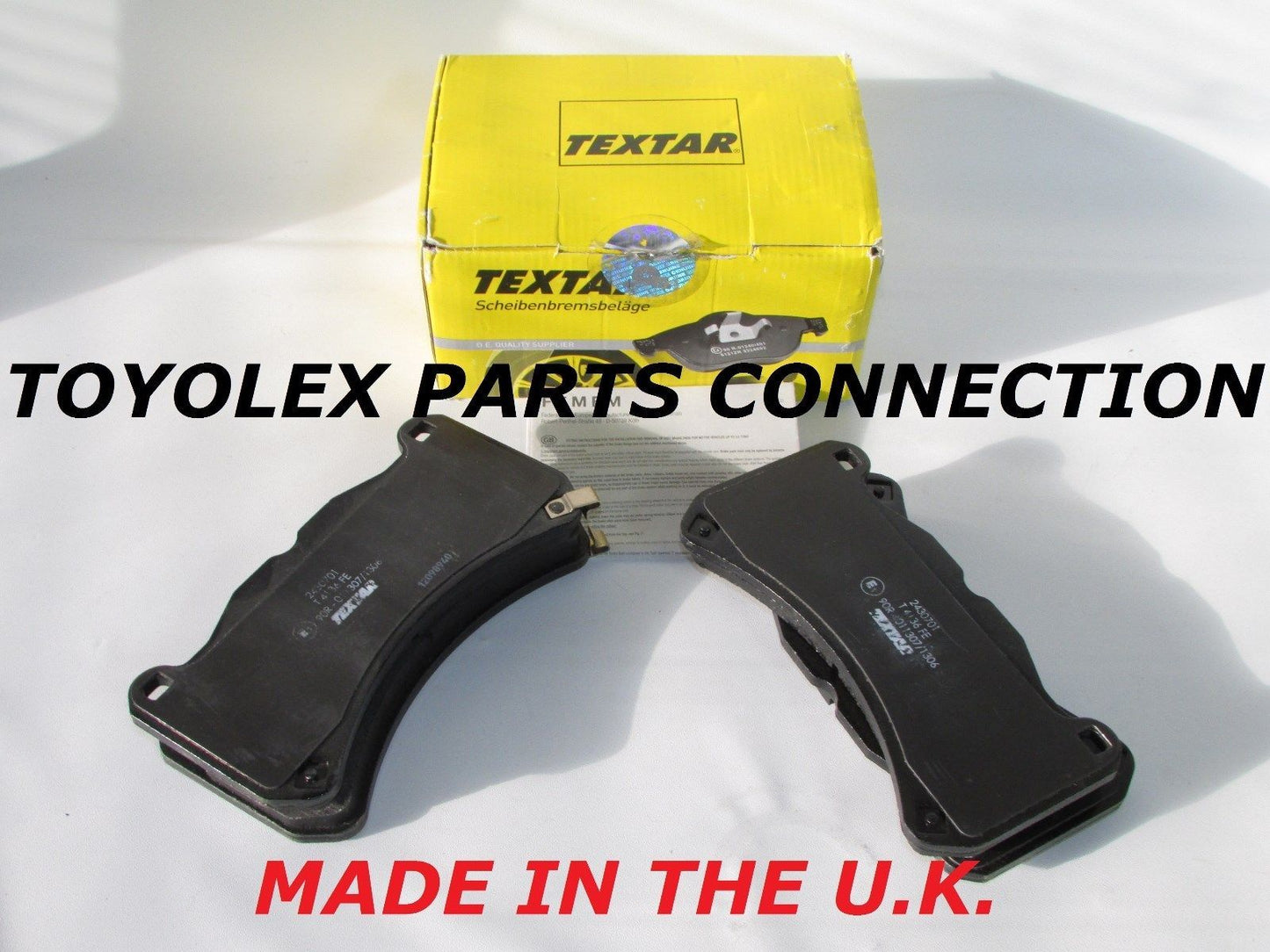 NEW FACTORY LEXUS IS-F 08-14 04466-0W031 REAR OEM TEXTAR BRAKE PAD SET W/SHIMS